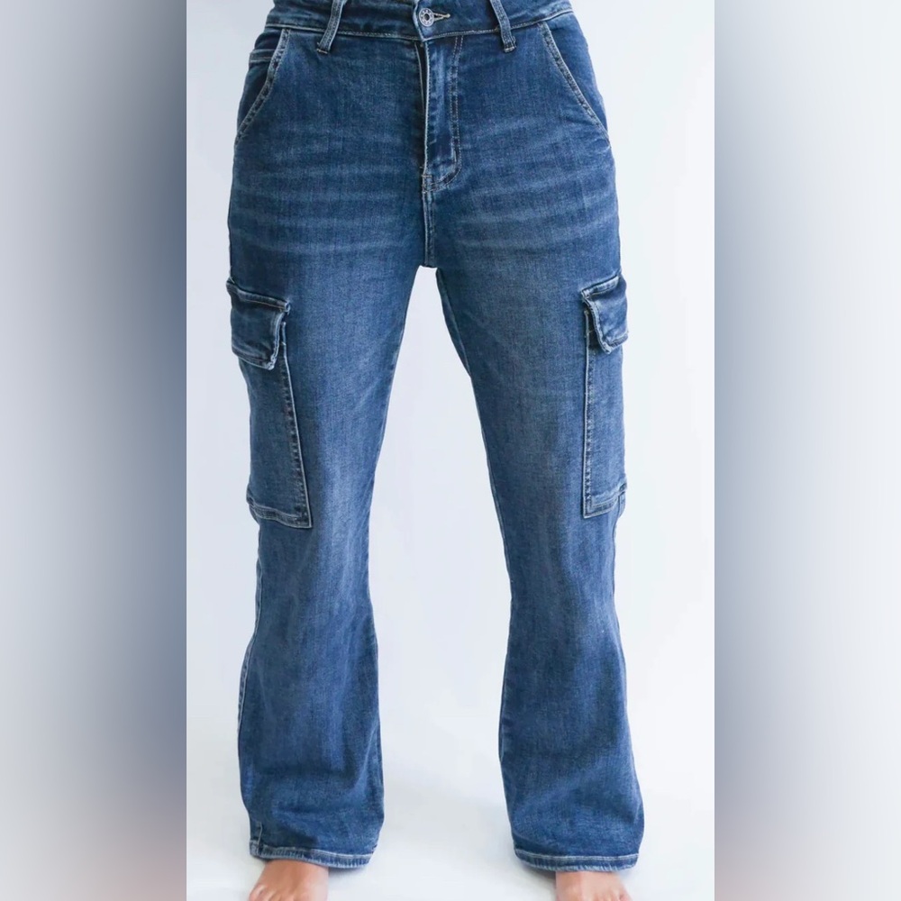 EUC Melly & Co Cargo Jeans - Sz M (EU Sz L)